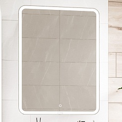 Grossman Зеркальный шкаф Адель 60 белый – фотография-2